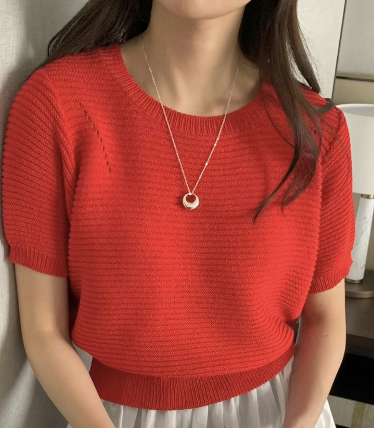 WANDERLUST韓國直郵㊣東大門實拍女裝新款推薦休閑時尚針織衫WANDERLUST針織衫圖色3