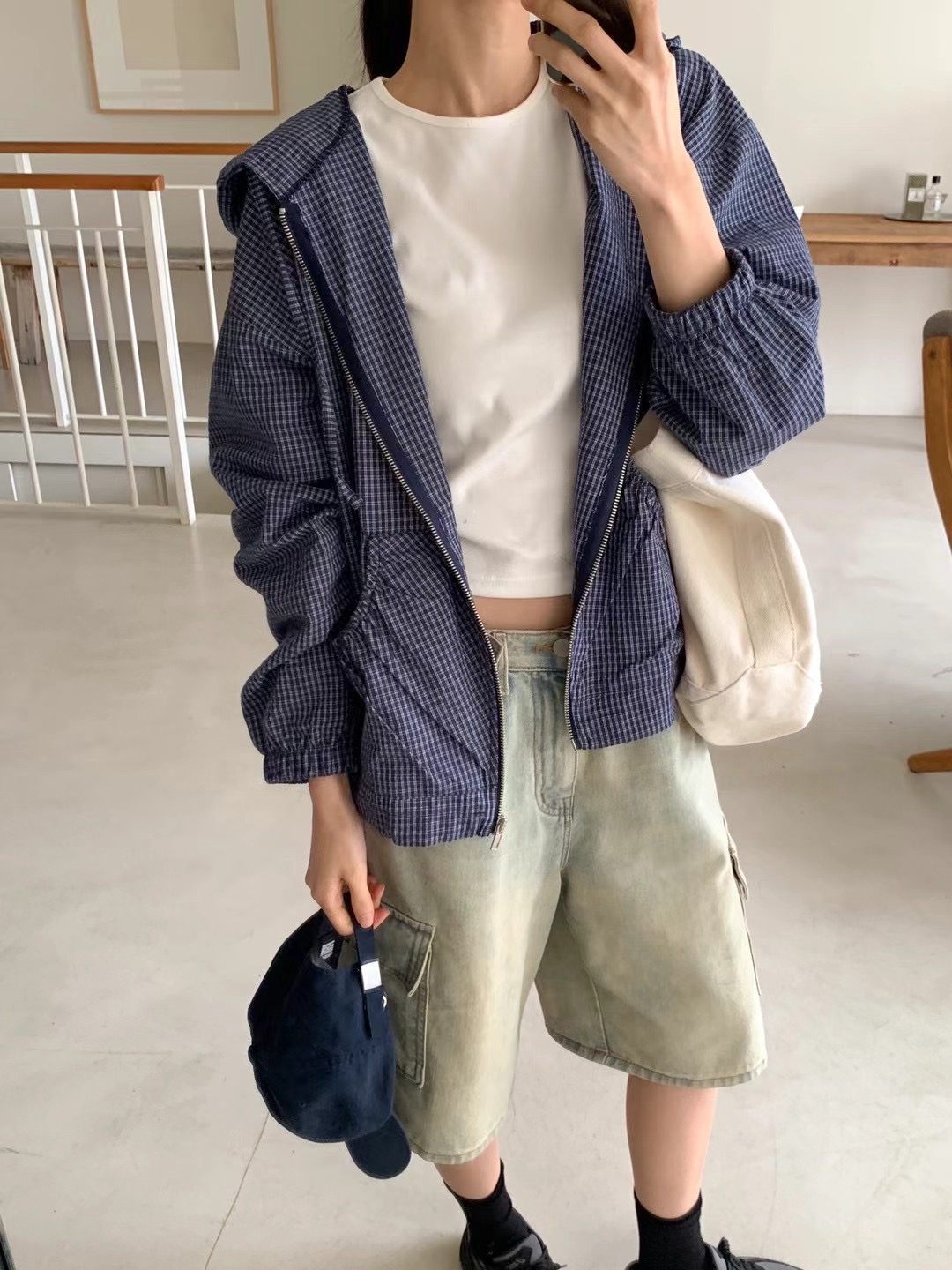 WANDERLUST直郵韓國代購㊣女裝新品25春夏人氣休閑時尚夾克WANDERLUST夾克