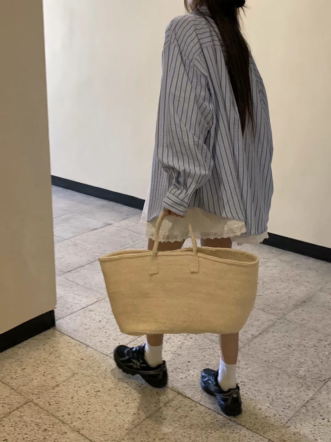 WANDERLUST韓國直郵㊣女裝新品25春夏人氣休閑時尚襯衫蕾絲衫WANDERLUST襯衫/蕾絲衫
