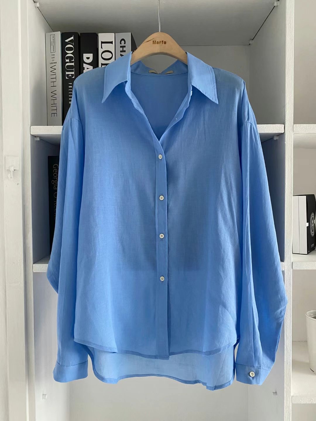 MARFA-말파-T直郵韓國代購㊣女裝新款休閑25春夏襯衫蕾絲衫MARFA-T襯衫/蕾絲衫圖色3