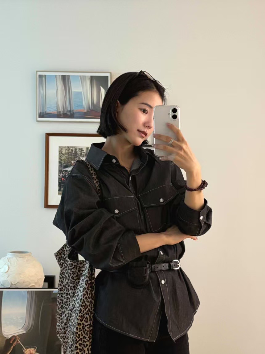 RUBLE直郵韓國代購㊣女裝新品推薦休閑25春夏熱賣襯衫蕾絲衫RICHMOND襯衫/蕾絲衫