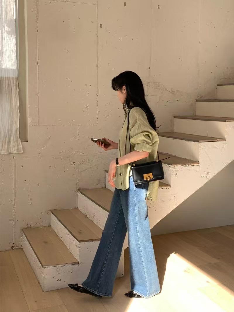 RUBLE韓國㊣直郵東大門代購女裝新品熱賣推薦25春夏襯衫蕾絲衫RICHMOND襯衫/蕾絲衫
