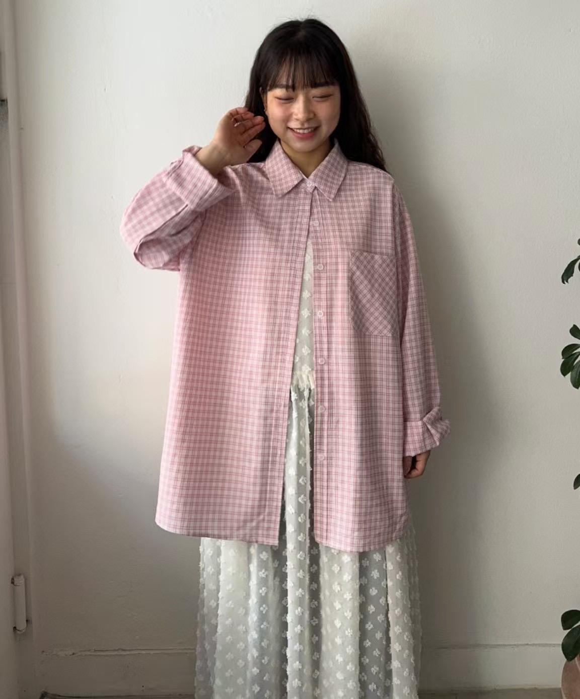 UNPLAN韓國㊣直郵東大門代購女裝新品推薦休閑熱賣襯衫蕾絲衫UNPLAN襯衫/蕾絲衫