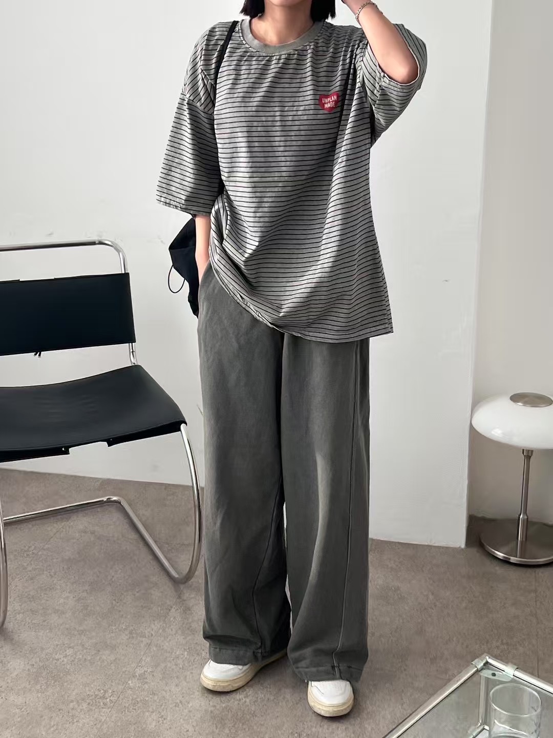 UNPLAN韓國直郵㊣東大門實拍女裝新品休閑人氣推薦熱賣休閑褲UNPLAN休閑褲