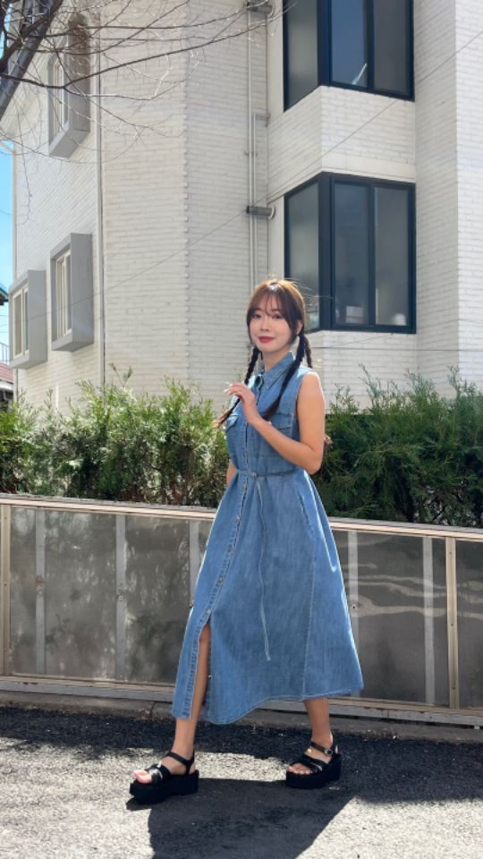 HEY/TO SEWING直郵韓國代購㊣女裝新款25春夏休閑熱賣連衣裙BY HEY/TO SEWING連衣裙