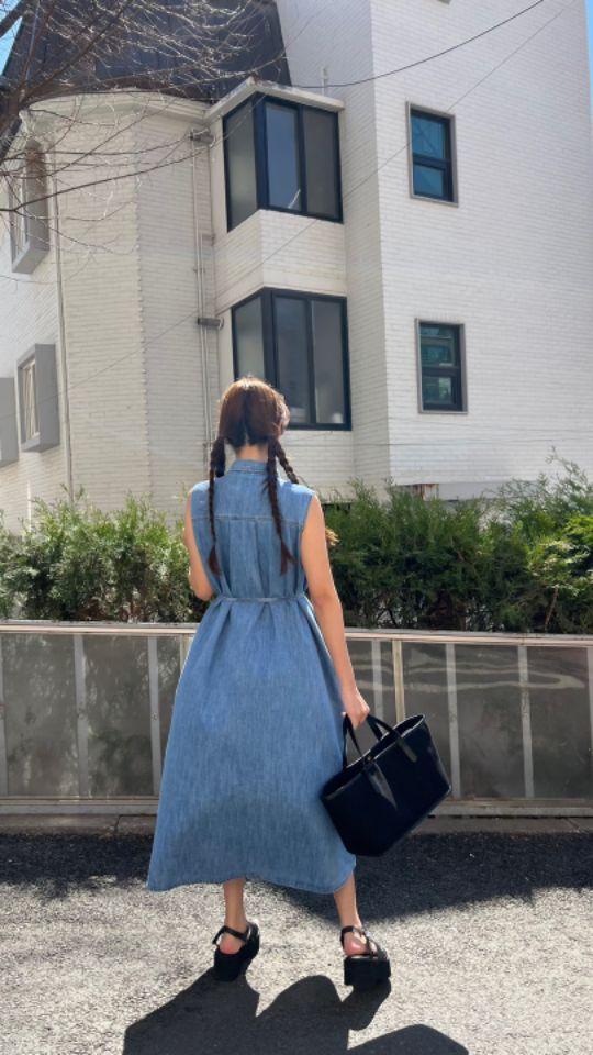 HEY/TO SEWING直郵韓國代購㊣女裝新款25春夏休閑熱賣連衣裙BY HEY/TO SEWING連衣裙