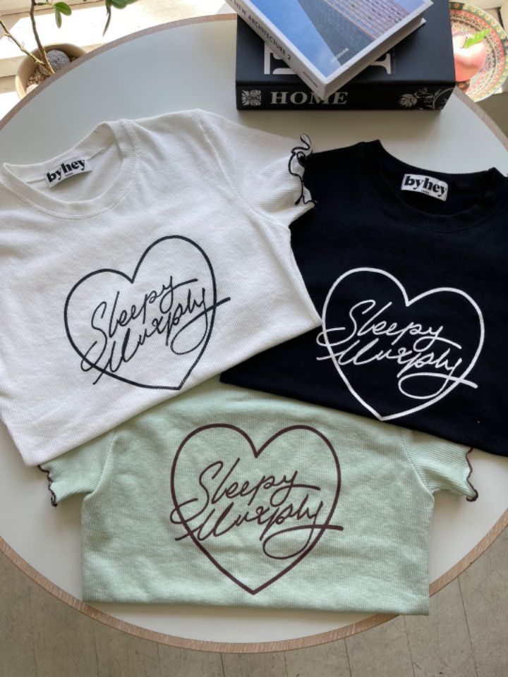 HEY/TO SEWING韓國直郵㊣女裝新款熱賣25春夏時尚推薦T恤BY HEY/TO SEWINGT恤
