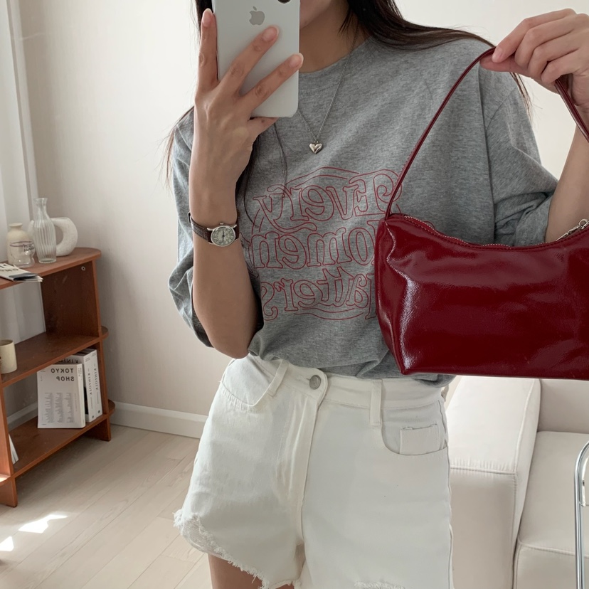 HELLO JINI韓國直郵㊣東大門實拍女裝新款熱賣休閑推薦T恤HELLO JINIT恤