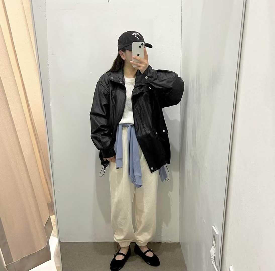 UNPLAN韓國直郵㊣女裝新品25春夏時尚熱賣推薦人氣休閑夾克UNPLAN夾克