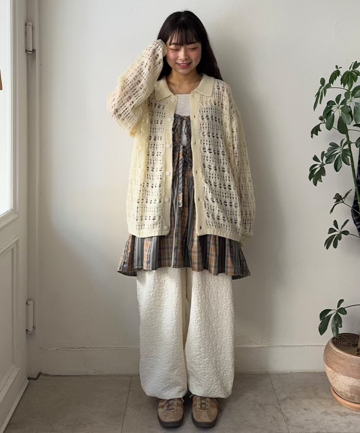 UNPLAN韓國直郵㊣女裝新款休閑人氣25春夏時尚熱賣推薦休閑褲UNPLAN休閑褲