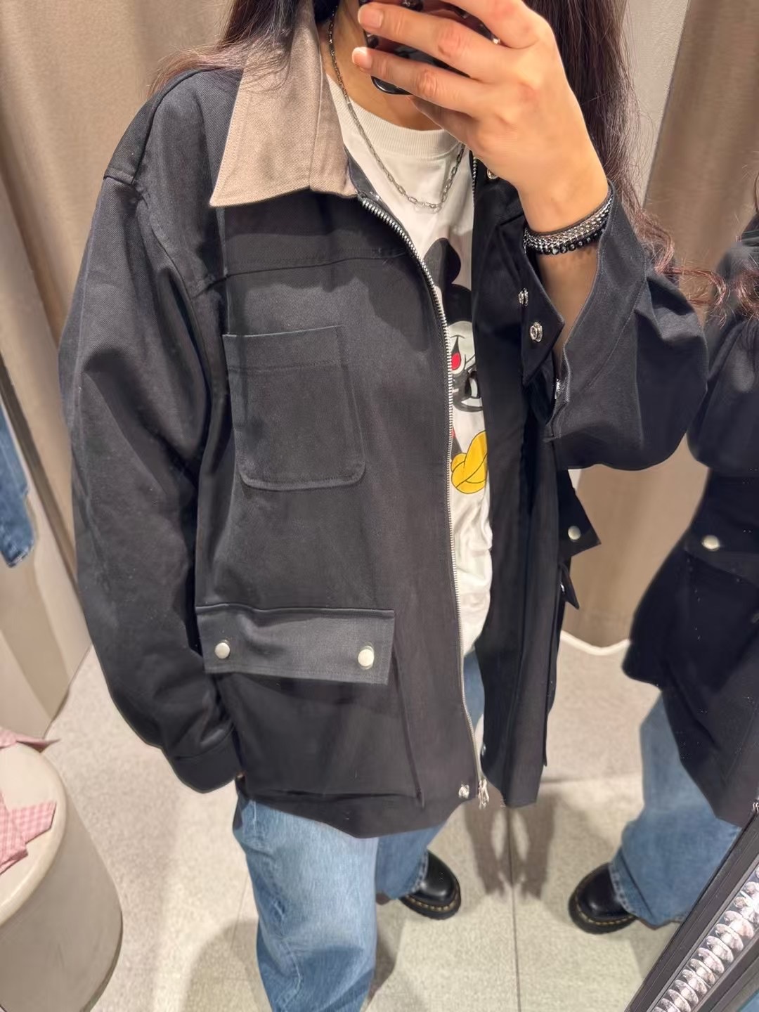 UNPLAN韓國直郵㊣女裝新品推薦25春夏人氣熱賣休閑時尚夾克UNPLAN夾克