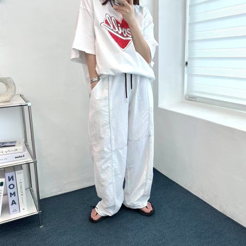UNPLAN韓國㊣直郵東大門代購女裝新款休閑時尚25春夏休閑褲UNPLAN休閑褲