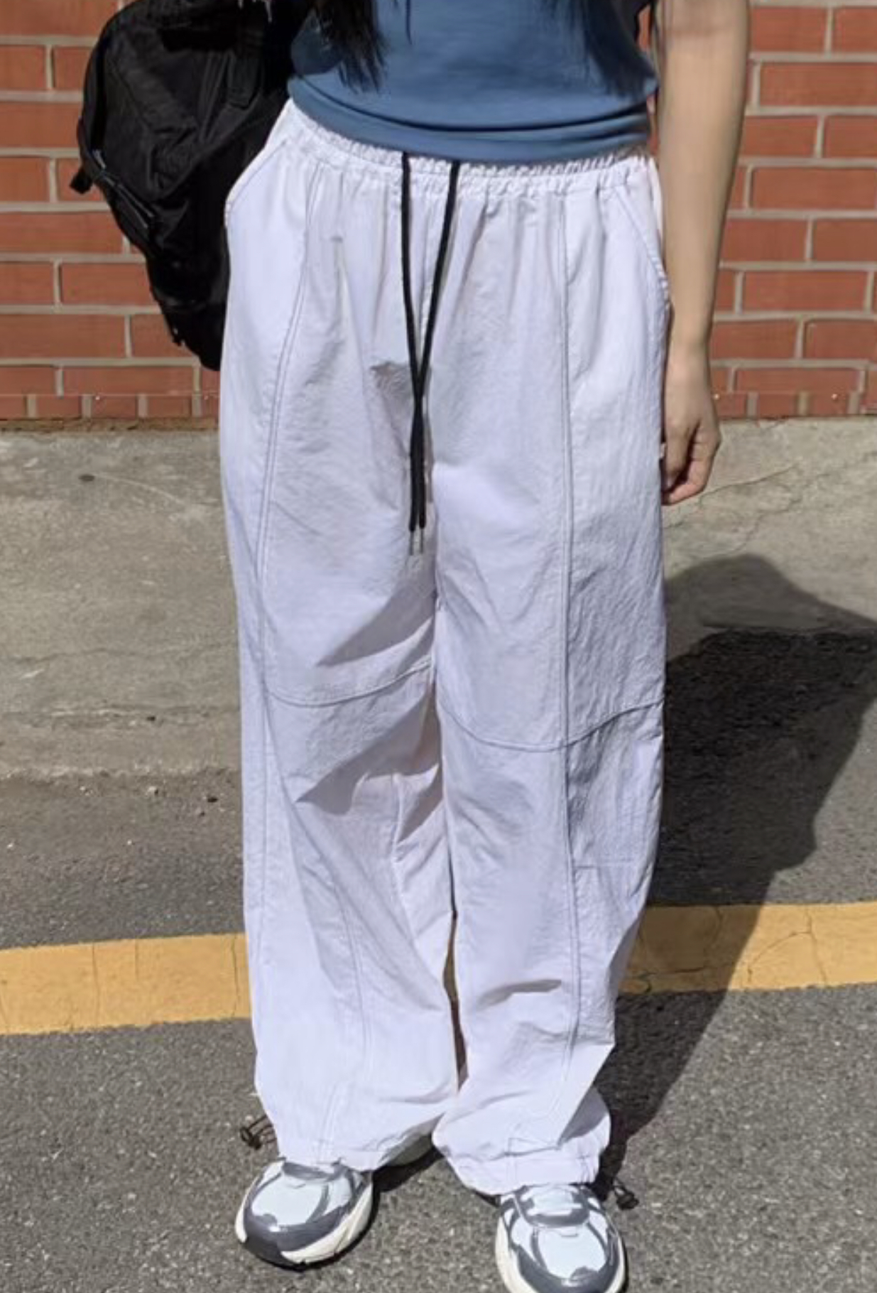 UNPLAN韓國㊣直郵東大門代購女裝新款休閑時尚25春夏休閑褲UNPLAN休閑褲