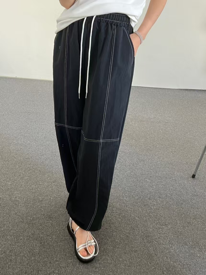 UNPLAN韓國㊣直郵東大門代購女裝新款休閑時尚25春夏休閑褲UNPLAN休閑褲圖色2