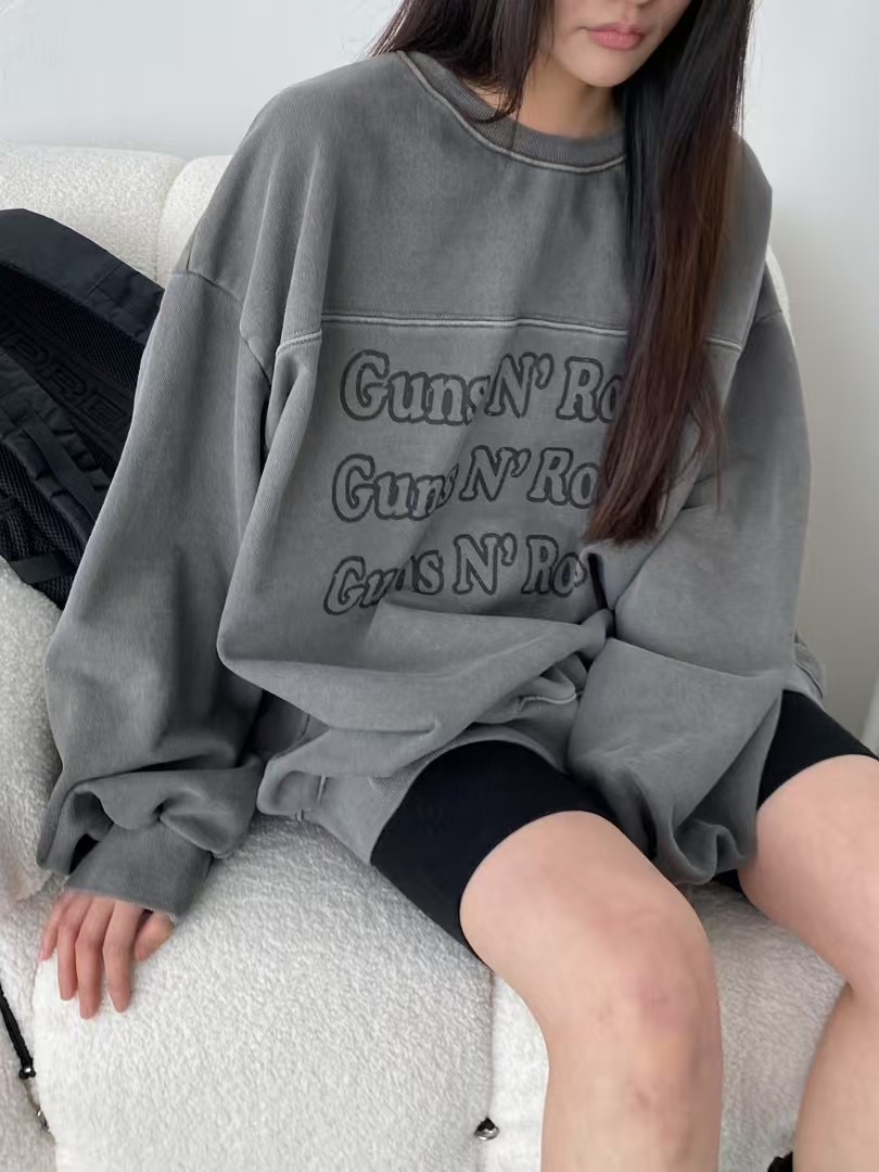 UNPLAN韓國直郵㊣女裝新款時尚推薦人氣休閑25春夏熱賣衛衣UNPLAN衛衣