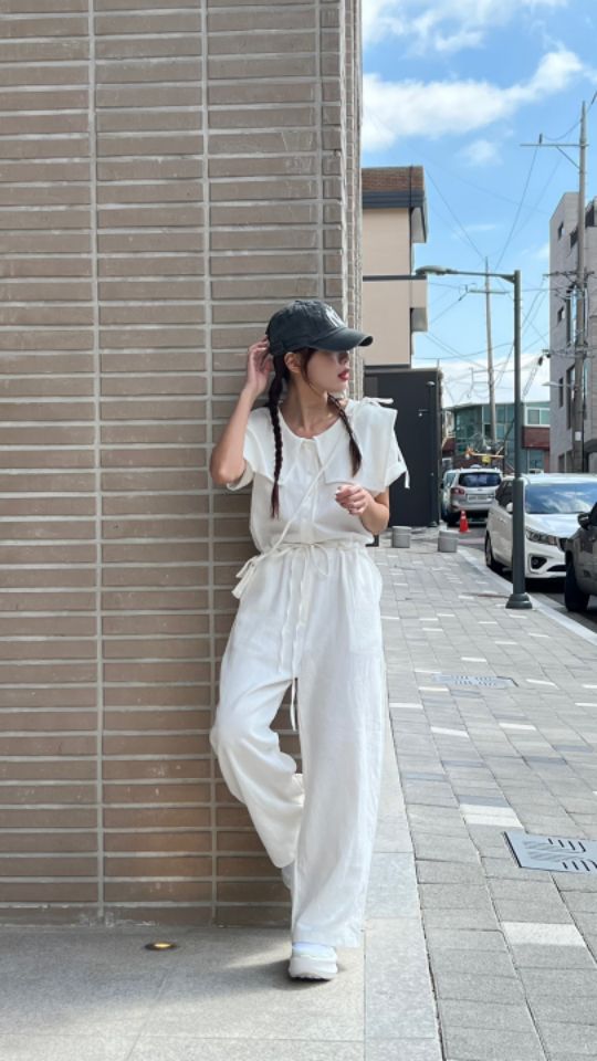HEY/TO SEWING韓國直郵㊣東大門實拍女裝新品人氣連體褲口袋BY HEY/TO SEWING連體褲