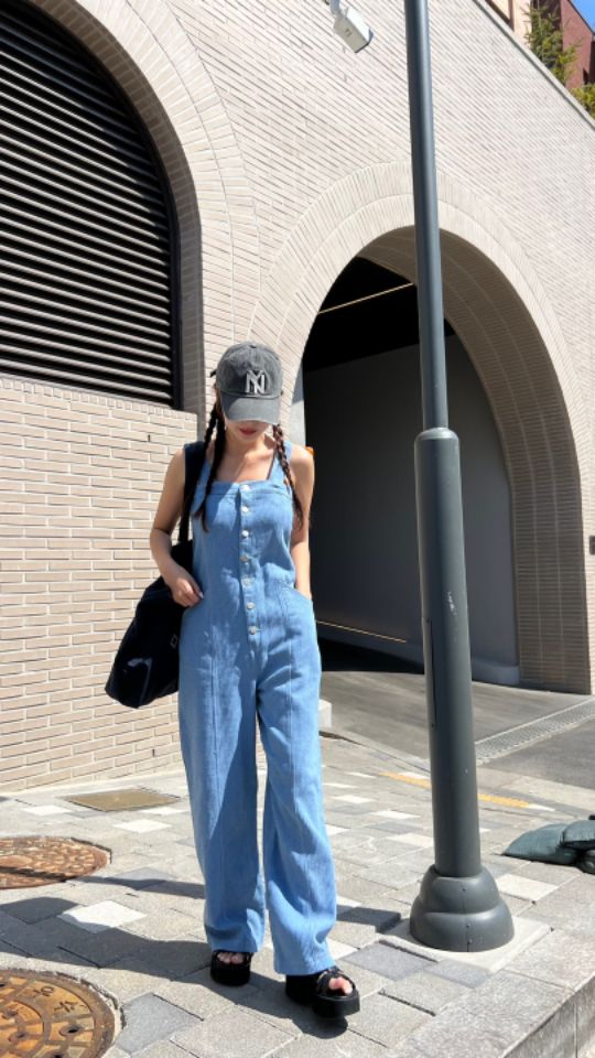 HEY/TO SEWING韓國㊣直郵東大門代購女裝新品推薦休閑連體褲BY HEY/TO SEWING連體褲