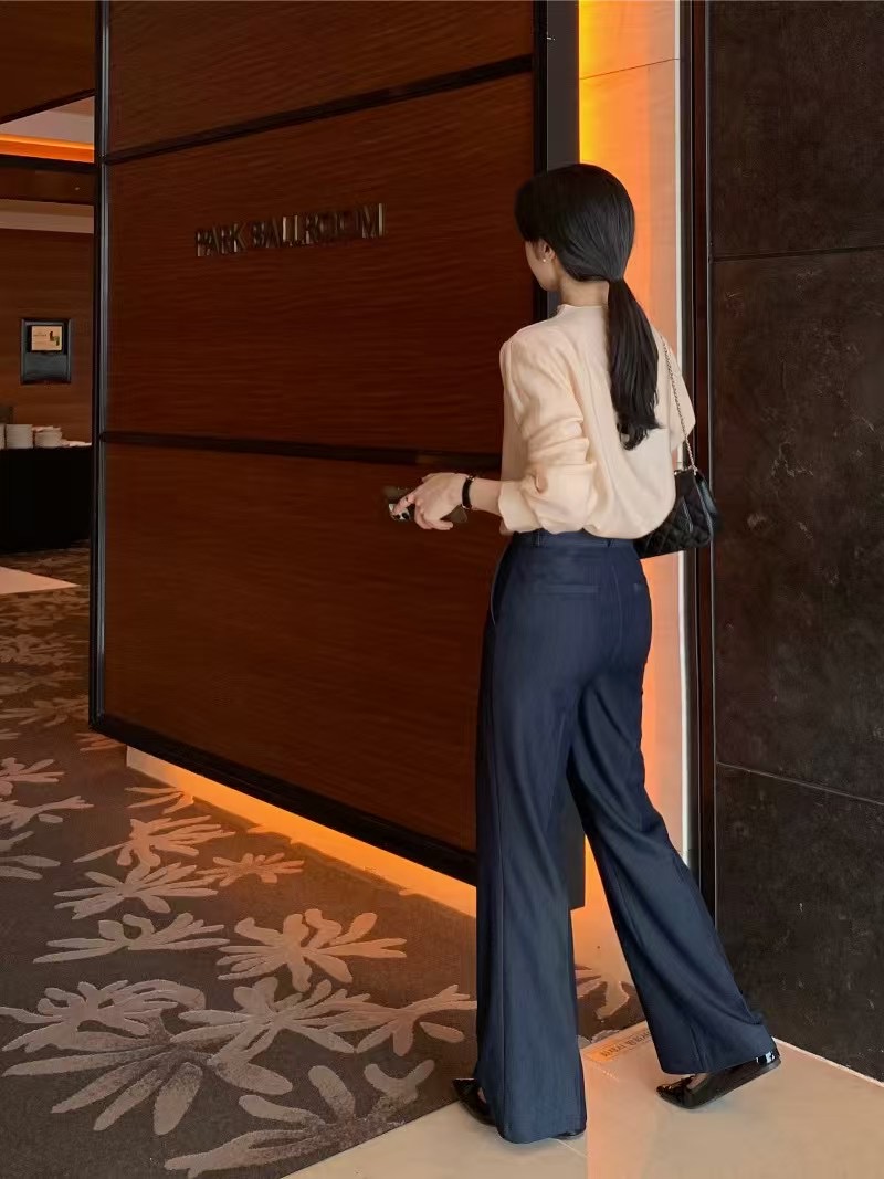 RUBLE直郵韓國代購㊣女裝新品時尚25春夏推薦休閑正裝褲西褲RICHMOND正裝褲/西褲