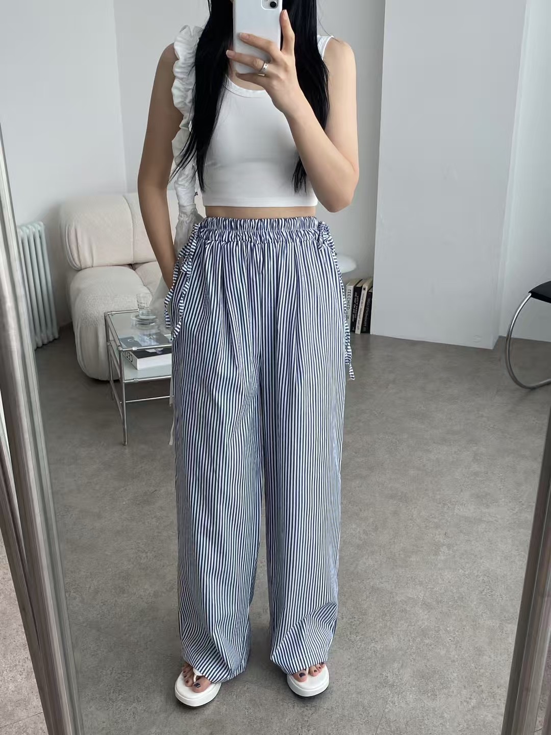 UNPLAN直郵韓國代購㊣女裝新品25春夏人氣時尚推薦休閑休閑褲UNPLAN休閑褲