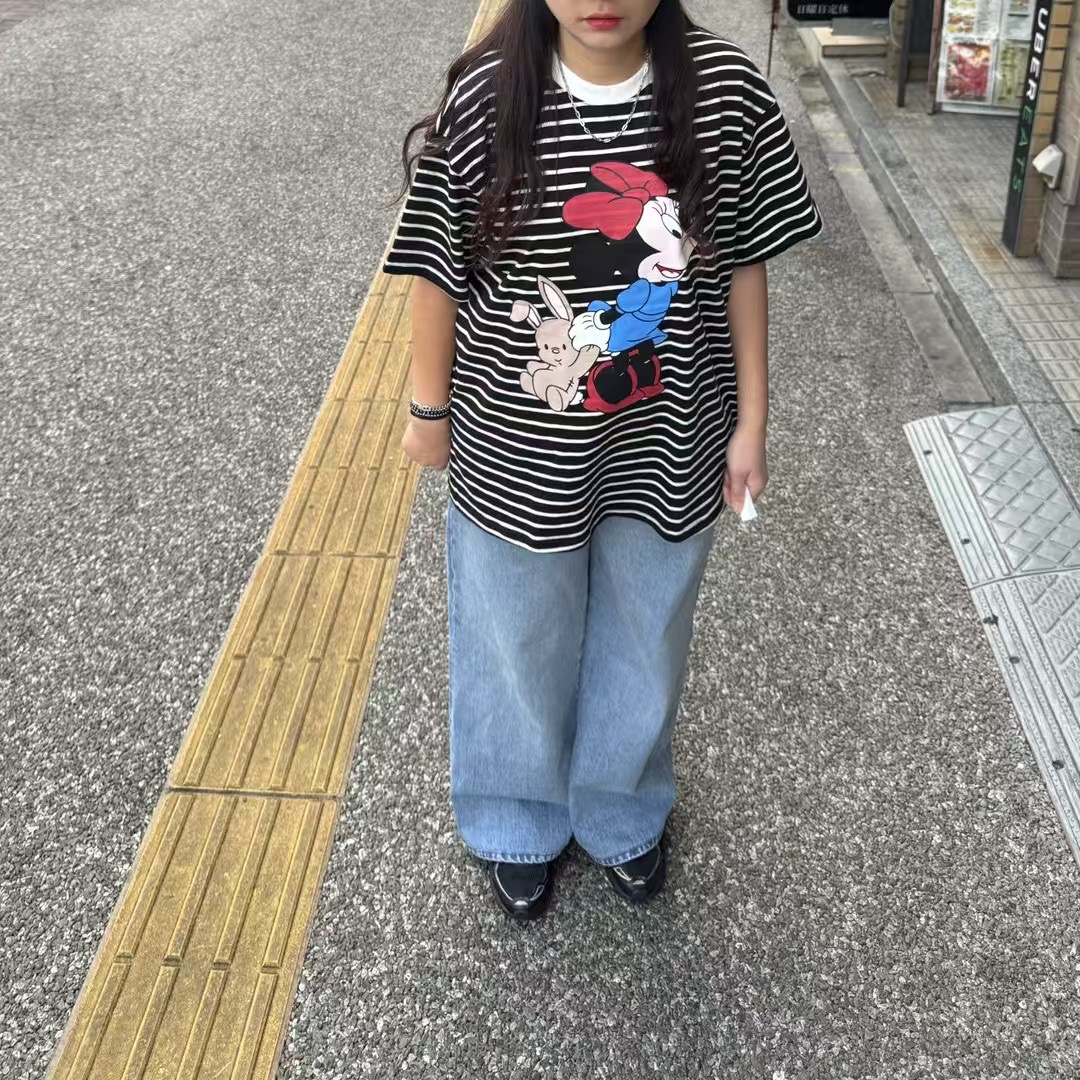 UNPLAN韓國直郵㊣東大門實拍女裝新品25春夏時尚熱賣人氣T恤UNPLANT恤