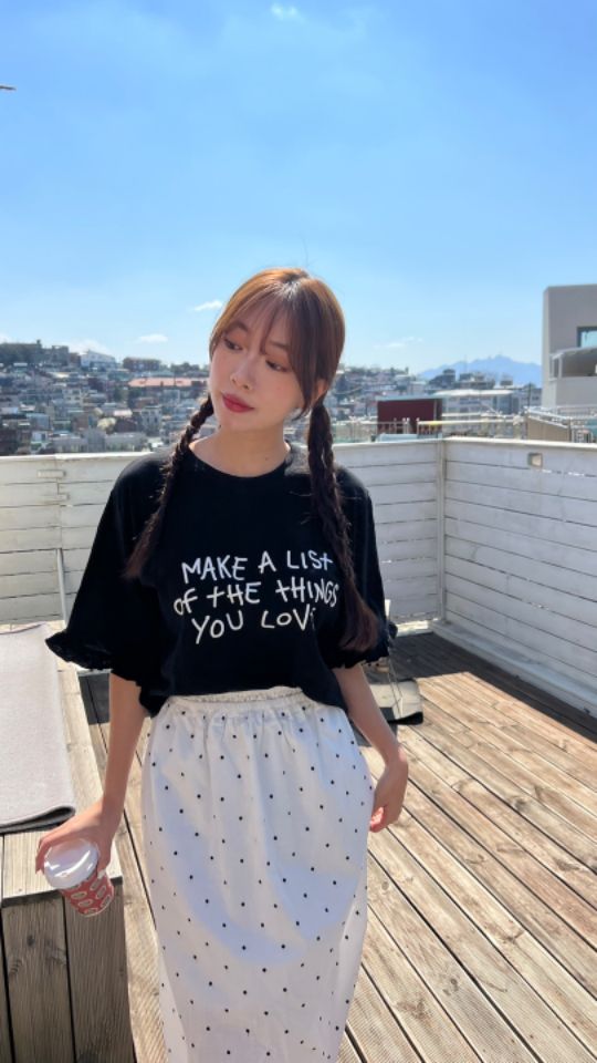 HEY/TO SEWING韓國直郵㊣女裝新品推薦熱賣25春夏人氣T恤BY HEY/TO SEWINGT恤圖色1