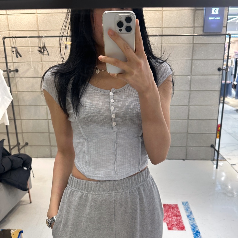 ON THE MODE直郵韓國代購㊣女裝新款推薦熱賣人氣時尚T恤ON THE MODET恤圖色2