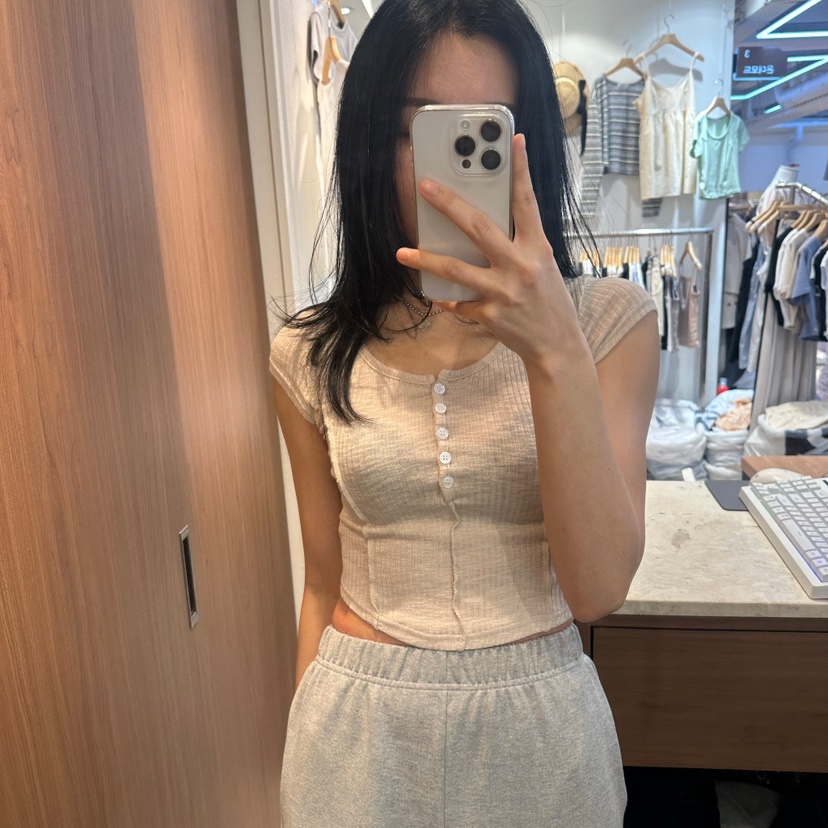 ON THE MODE直郵韓國代購㊣女裝新款推薦熱賣人氣時尚T恤ON THE MODET恤圖色3