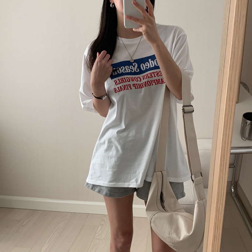 HELLO JINI韓國直郵㊣東大門實拍女裝新品人氣熱賣推薦T恤HELLO JINIT恤