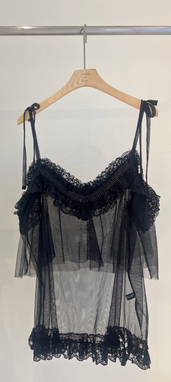 MAISONDEGLORY韓國㊣直郵東大門代購女裝新品休閑吊帶背心蕾絲緊身MAISON DE GLORY吊帶/背心圖色2