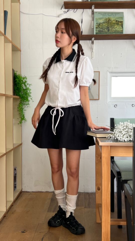 HEY/TO SEWING韓國直郵㊣女裝新品推薦休閑25春夏熱賣T恤BY HEY/TO SEWINGT恤