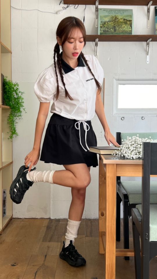 HEY/TO SEWING韓國直郵㊣女裝新品推薦休閑25春夏熱賣T恤BY HEY/TO SEWINGT恤