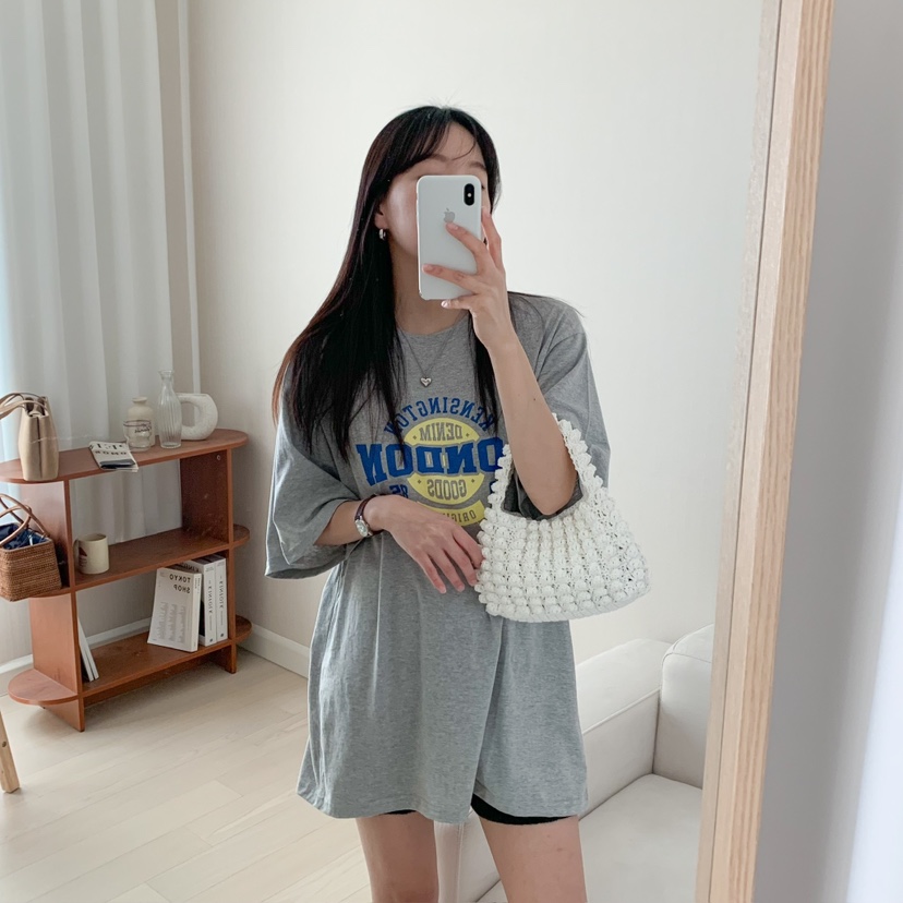 HELLO JINI韓國㊣直郵東大門代購女裝新品熱賣推薦25春夏T恤HELLO JINIT恤