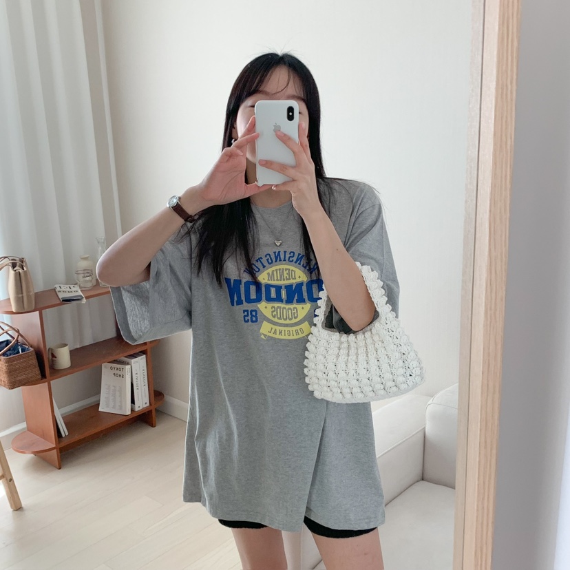 HELLO JINI韓國㊣直郵東大門代購女裝新品熱賣推薦25春夏T恤HELLO JINIT恤