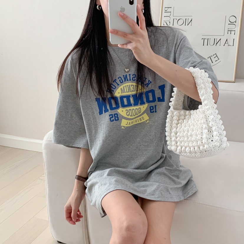 HELLO JINI韓國㊣直郵東大門代購女裝新品熱賣推薦25春夏T恤HELLO JINIT恤