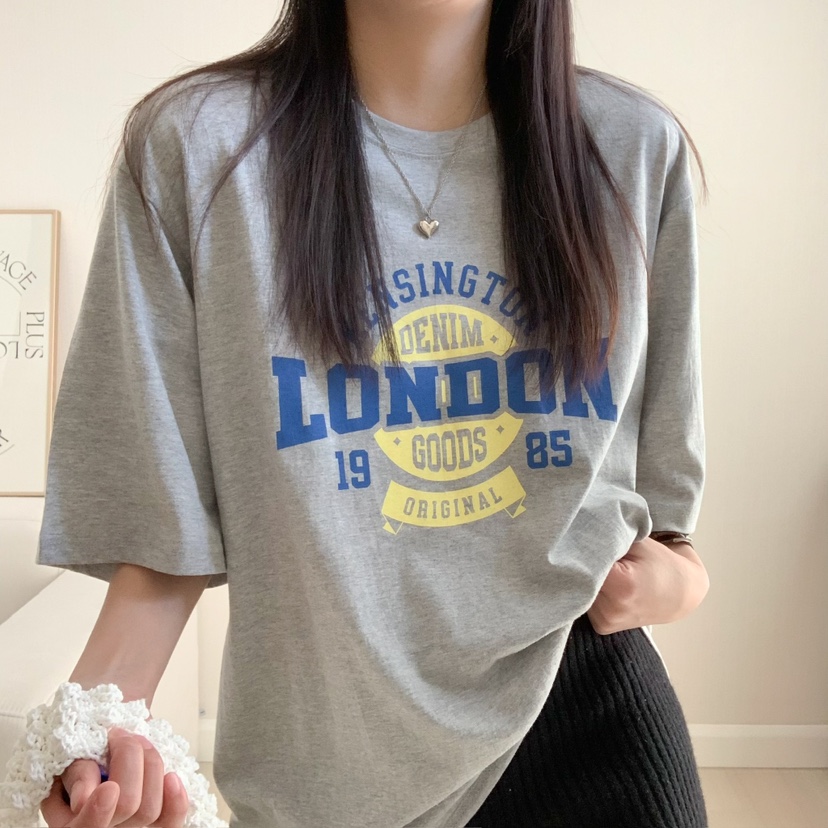 HELLO JINI韓國㊣直郵東大門代購女裝新品熱賣推薦25春夏T恤HELLO JINIT恤