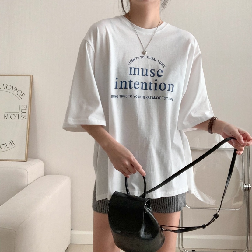 HELLO JINI直郵韓國代購㊣女裝新品25春夏熱賣時尚推薦T恤HELLO JINIT恤