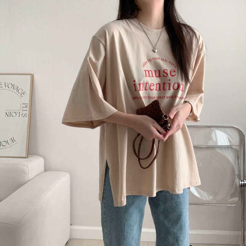 HELLO JINI直郵韓國代購㊣女裝新品25春夏熱賣時尚推薦T恤HELLO JINIT恤