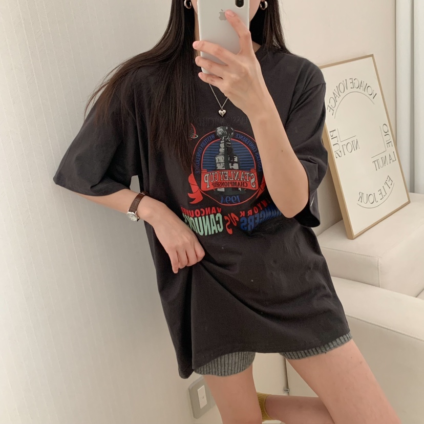 FROMJINI韓國直郵㊣東大門實拍女裝新款熱賣25春夏人氣推薦T恤FROMJINIT恤