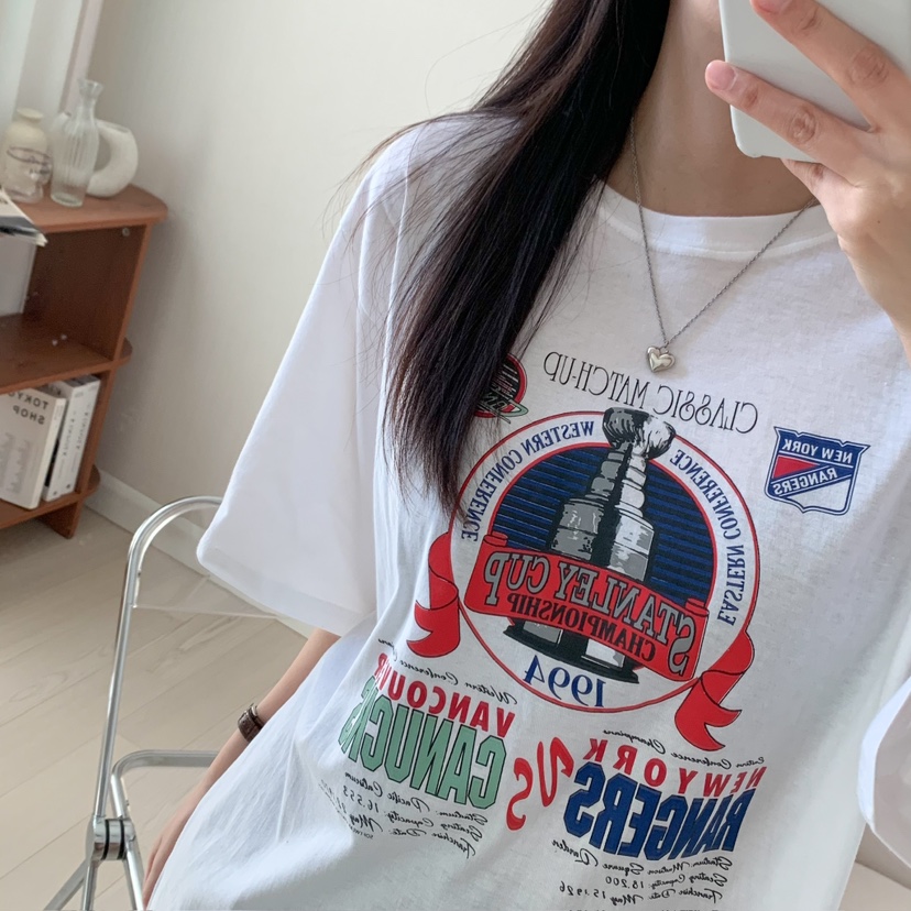 FROMJINI韓國直郵㊣東大門實拍女裝新款熱賣25春夏人氣推薦T恤FROMJINIT恤