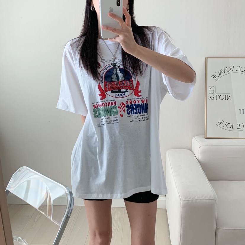 FROMJINI韓國直郵㊣東大門實拍女裝新款熱賣25春夏人氣推薦T恤FROMJINIT恤