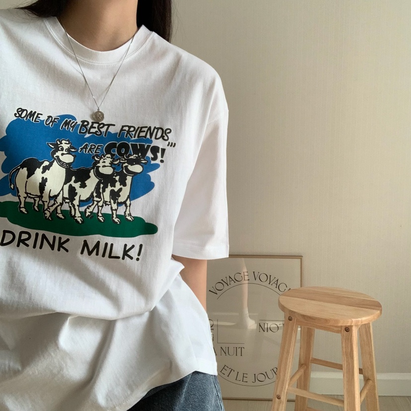 FROMJINI韓國直郵㊣東大門實拍女裝新款熱賣25春夏人氣時尚T恤FROMJINIT恤