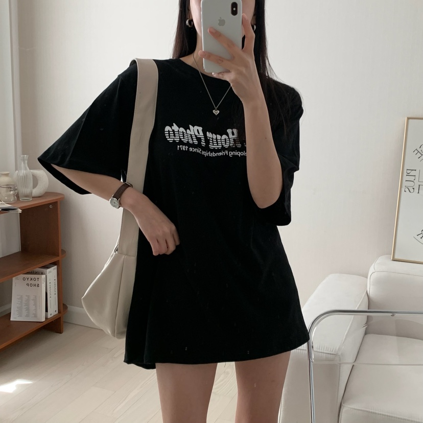 HELLO JINI直郵韓國代購㊣女裝新品熱賣推薦休閑25春夏T恤HELLO JINIT恤