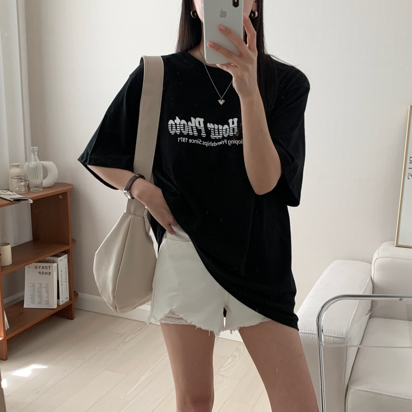 HELLO JINI直郵韓國代購㊣女裝新品熱賣推薦休閑25春夏T恤HELLO JINIT恤