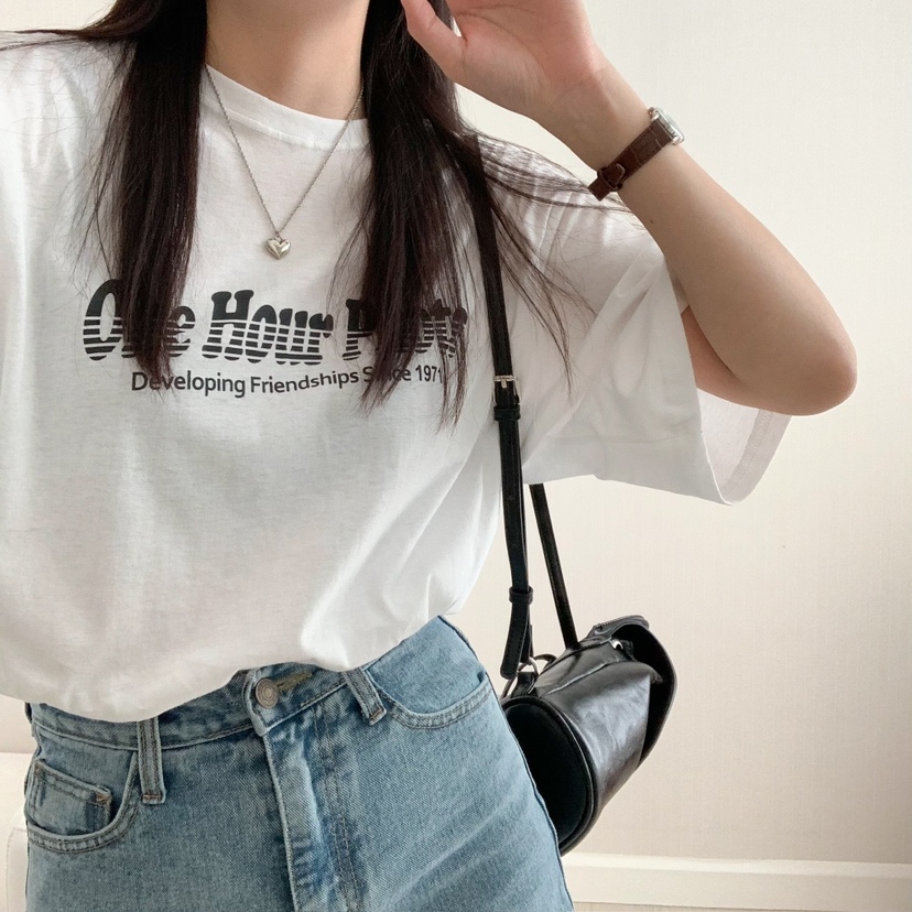 HELLO JINI直郵韓國代購㊣女裝新品熱賣推薦休閑25春夏T恤HELLO JINIT恤