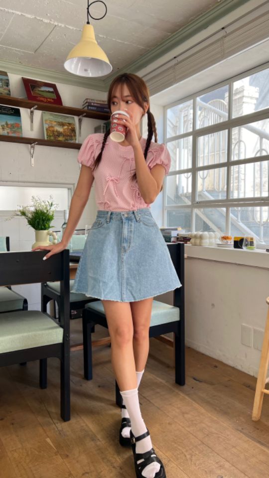 HEY/TO SEWING韓國直郵㊣東大門實拍女裝新品推薦襯衫蕾絲衫BY HEY/TO SEWING襯衫/蕾絲衫