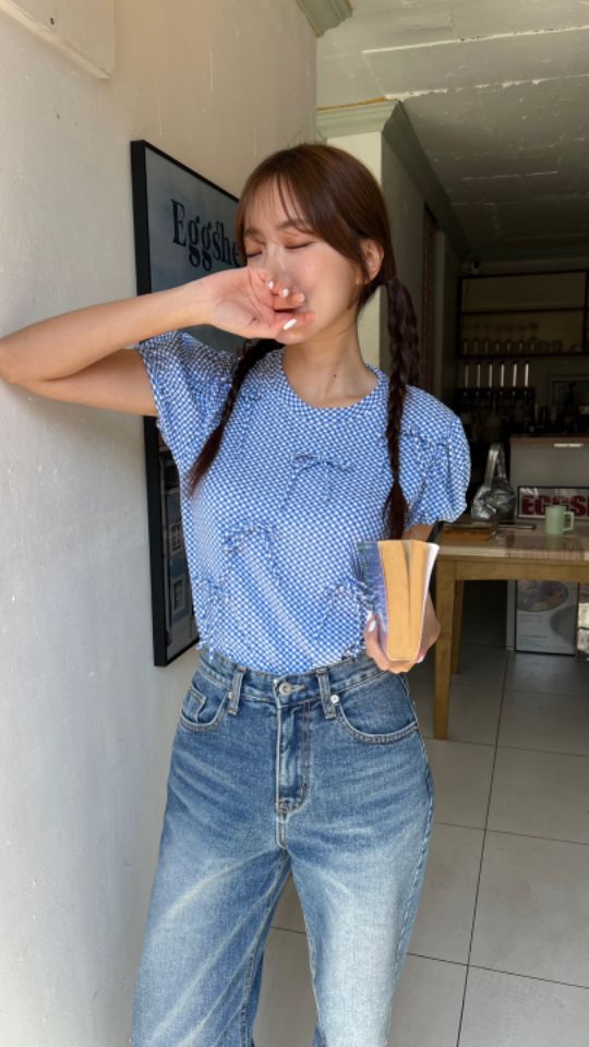 HEY/TO SEWING韓國直郵㊣東大門實拍女裝新品推薦襯衫蕾絲衫BY HEY/TO SEWING襯衫/蕾絲衫圖色2