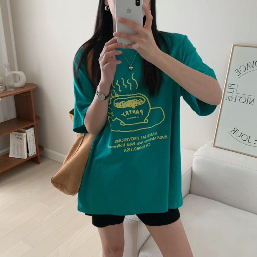 FROMJINI直郵韓國代購㊣女裝新款時尚休閑熱賣人氣推薦25春夏T恤FROMJINIT恤
