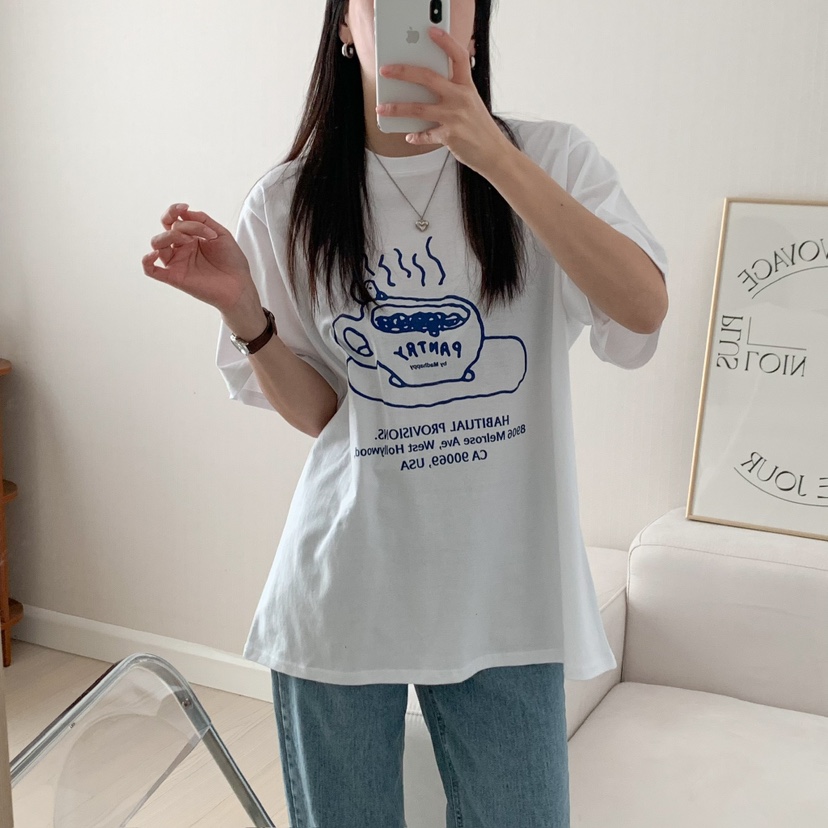 FROMJINI直郵韓國代購㊣女裝新款時尚休閑熱賣人氣推薦25春夏T恤FROMJINIT恤