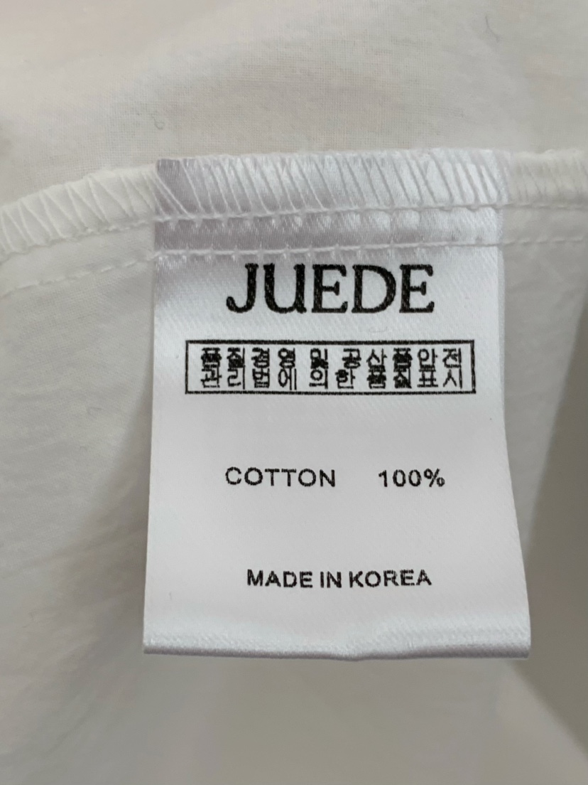 JUEDE(此品牌容易投訴)韓國㊣直郵東大門代購女裝新品25春夏襯衫蕾絲衫JUEDE襯衫/蕾絲衫