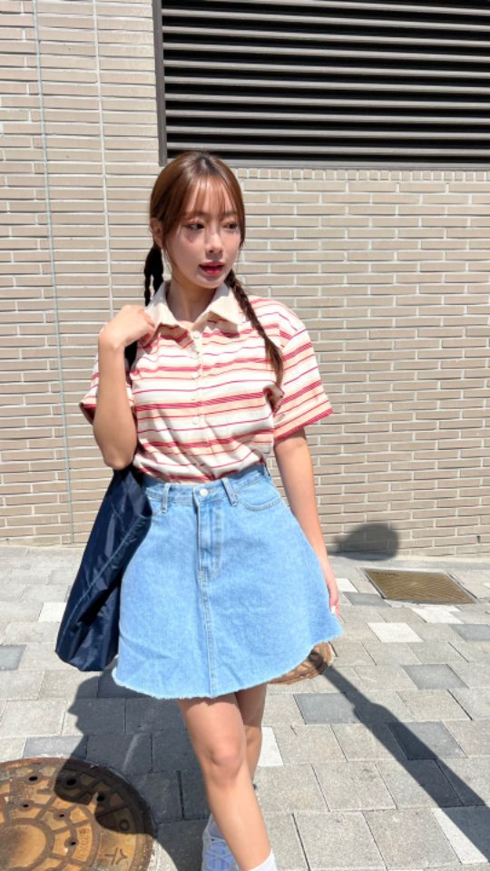 HEY/TO SEWING韓國直郵㊣東大門實拍女裝新款時尚T恤長款BY HEY/TO SEWINGT恤